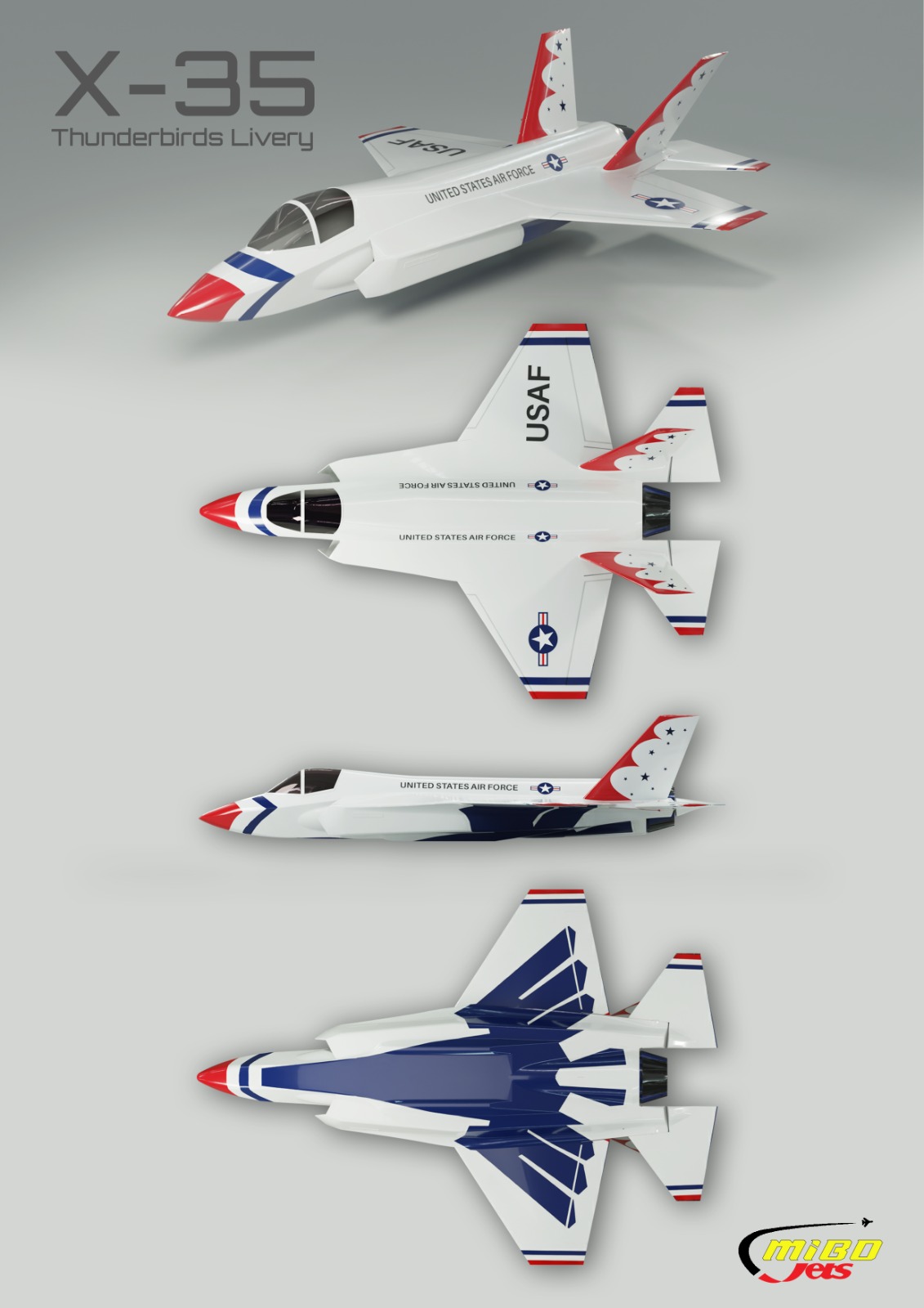 Thunderbirds Livery
